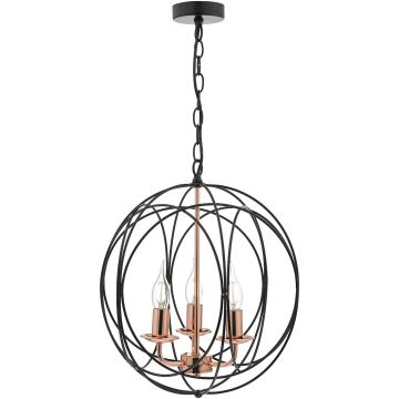 Lampa wisząca Phoenix PHO0322 3x40W/E14 od Dar Lighting
