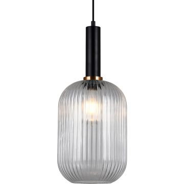 Lampa wisząca Antiola PND-5588-1L-BK+CL 1x40W/E27 od Italux
