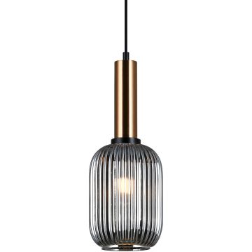 Lampa wisząca Antiola PND-5588-1M-BRO+SG 1x40W/E27 od Italux