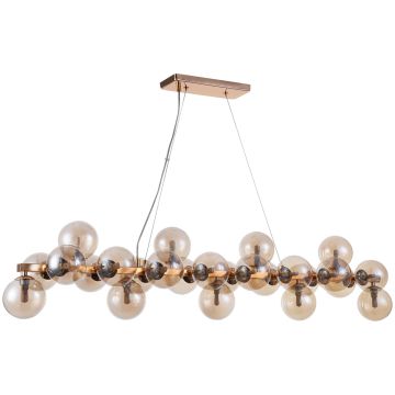 Lampa wisząca Cabella PND-5252-A-25-GD-CGN 25x28W/G9 od Italux