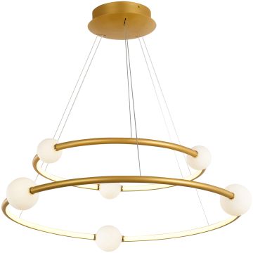 Lampa wisząca Lozanna PND-20112035-2A-GD 3000K 6+2x86W/LED 4600lm od Italux