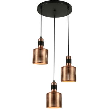 Lampa wisząca Restenza PND-2439-3-COP 3x40W/E27 od Italux