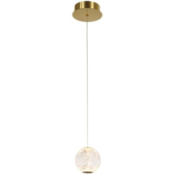 Lampa wisząca Rosario PND-12220121-1A-GD 3200K 1x4,2W/LED 280lm od Italux