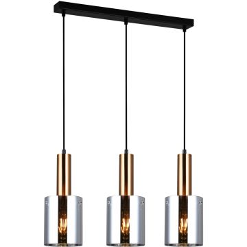 Lampa wisząca Sardo PND-5581-3-BRO+SG 3x40W/E27 od Italux