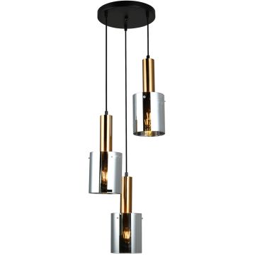 Lampa wisząca Sardo PND-5581-3A-BRO+SG 3x40W/E27 od Italux
