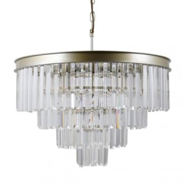 Lampa wisząca Verdes PND-44372-8-CHMP-GLD 8x40W/E14 od Italux