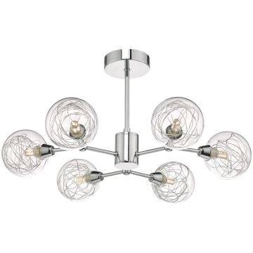 Lampa sufitowa Tyka TYK6450 6x40W/G9 od Dar Lighting