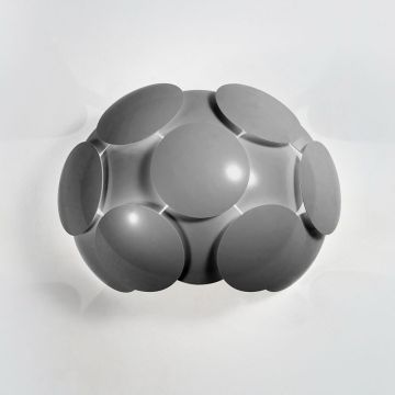 Lampa ścienna W0317-01S-U1GM SANTINA GREY od Italux