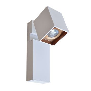 Lampa ścienna WLB073/5W 4000K WH+GO ARAVENA od Italux