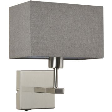 Kinkiet Norte WL-1122-1-A-SN-RC-GR 1x60W/E27 od Italux