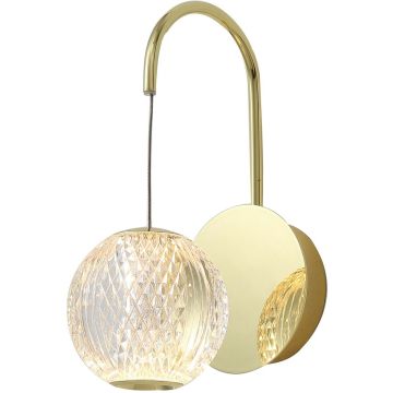Kinkiet Rosario WL-12220121-1A-GD 3200K 1x4,2W/LED 280lm od Italux