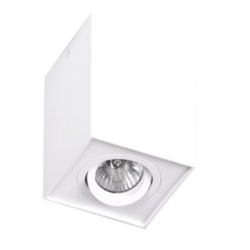 Downlight natynkowy BASIC SQUARE C0070 1x50w/gu10 ip20 od Maxlight