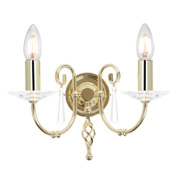 Lampa ścienna AG2 POL BRASS AEGEAN od Elstead Lighting