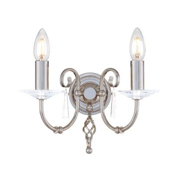 Lampa ścienna AG2 POL NICKEL AEGEAN od Elstead Lighting
