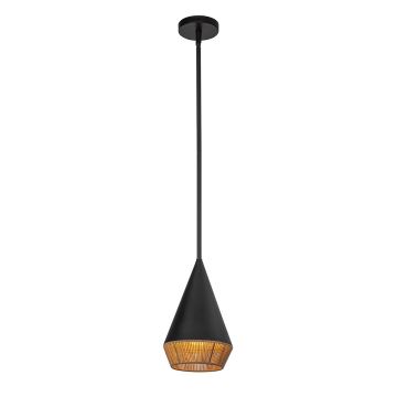 Lampa wisząca Daphne ALM-DAPHNE-P-S-MB 1x60W/E27 IP20 od Elstead Lighting