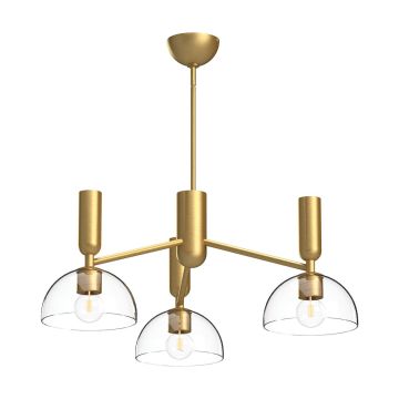 Żyrandol Jude ALM-JUDE3-GD-CL 3x60W/E27 IP20 od Elstead Lighting