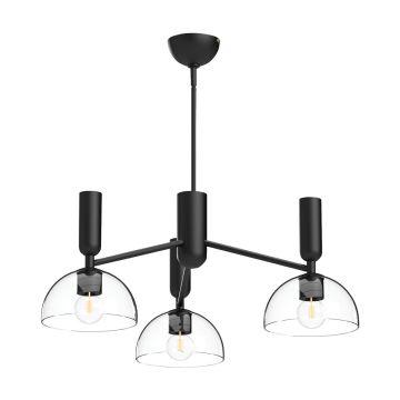 Żyrandol Jude ALM-JUDE3-MB-CL 3x60W/E27 IP20 od Elstead Lighting