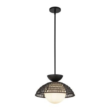 Lampa wisząca Perth ALM-PERTH-P-BK 1x60W/E27 IP20 od Elstead Lighting