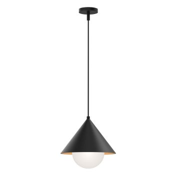 Lampa wisząca Remyck ALM-REMYCK-P-BK 1x60W/E27 IP20 od Elstead Lighting