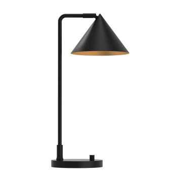 Lampa stołowa Remyck ALM-REMYCK-TL-BK 1x60W/E27 IP20 od Elstead Lighting