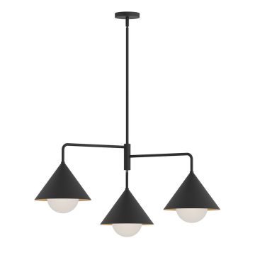 Żyrandol Remyck ALM-REMYCK3-BK 3x60W/E27 IP20 od Elstead Lighting