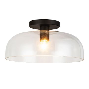 Lampa sufitowa Sylvia ALM-SYLVIA-SF-BK-CL 1x60W/E27 IP20 od Elstead Lighting