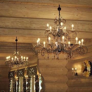 Żyrandol AML15 BRONZE AMARILLI od ELSTEAD LIGHTING