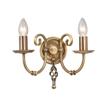 Lampa ścienna ART2 AGD BRASS ARTISAN od Elstead Lighting