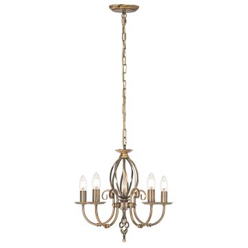 Żyrandol ART5 AGD BRASS ARTISAN od ELSTEAD LIGHTING