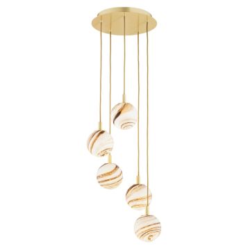 Lampa wisząca ARUBA 2182 5x7W/E14 IP20 od Argon