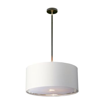 Lampa wisząca Balance BALANCE-P-BKPN 1x60W/E27 od Elstead Lighting