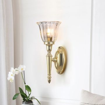 Lampa ścienna BATH/DRYDEN1 PB DRYDEN od Elstead Lighting