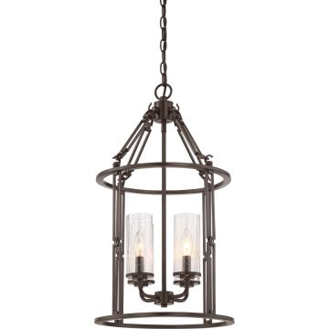 Lampa wisząca Buchanan QZS-BCN5204WT 4x60W/E14 od Quoizel