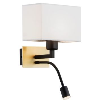 Kinkiet BILL 1040 3000K 1x15W/E27 + 1x4,5W/LED IP20 od Argon
