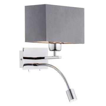 Kinkiet BILL 1053 3000K 1x15W/E27 + 1x4,5W/LED IP20 od Argon