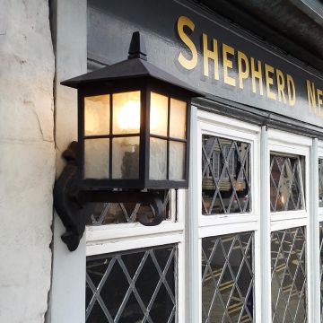Kinkiet ogrodowy BL17 BLACK WINCHESTER od Elstead Lighting