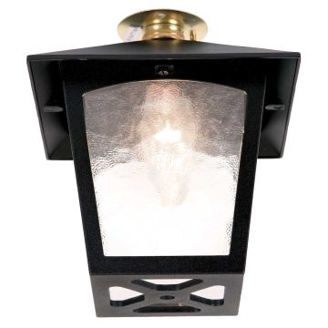 Lampa ogrodowa sufitowa BL6C BLACK YORK od Elstead Lighting
