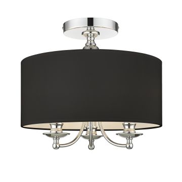 Lampa sufitowa ABU DHABI C03466CH-BK 3x40W/E14 od Cosmolight