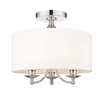 Lampa sufitowa ABU DHABI C03466CH-WH 3x40W/E14 od Cosmolight