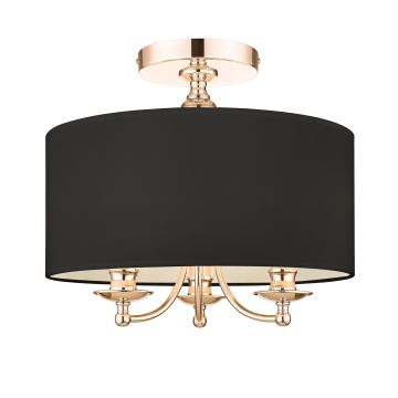 Lampa sufitowa ABU DHABI C03480AU-BK 3x40W/E14 od Cosmolight