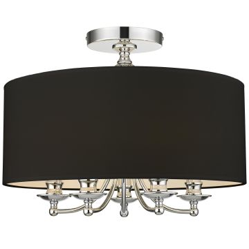 Lampa sufitowa ABU DHABI C05428CH-BK 5x40W/E14 od Cosmolight
