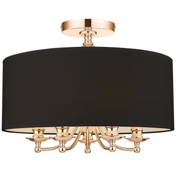 Lampa sufitowa ABU DHABI C05442AU-BK 5x40W/E14 od Cosmolight