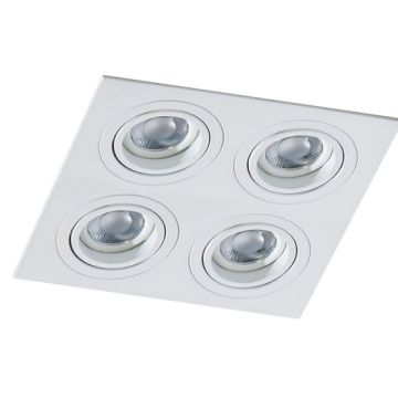 Downlight wpuszczany CARO AZ2442 4x50W/GU10 od AZzardo
