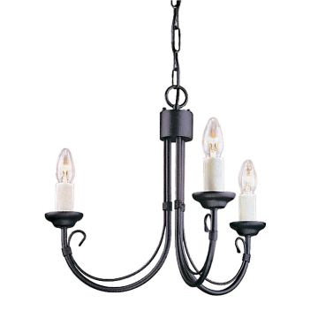 Żyrandol CH3 BLACK CHARTWELL od ELSTEAD LIGHTING