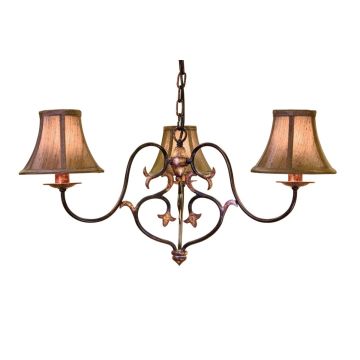 Żyrandol CN3 BUR/GOLD CONISTON od ELSTEAD LIGHTING