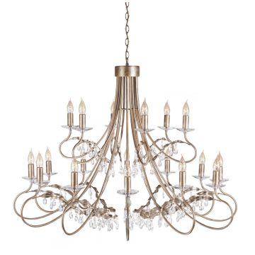 Żyrandol CRT18 SIL/GOLD CHRISTINA od ELSTEAD LIGHTING