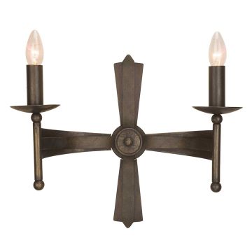 Lampa ścienna CW2 OLD BRZ CROMWELL od Elstead Lighting