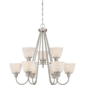 Żyrandol Dublin QZS-DBN5009BN 9x60W/E27 od Quoizel