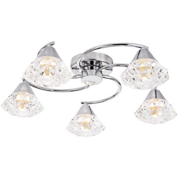 Lampa sufitowa Dilys DIL5450 5x5w/g9 ip20 od Dar Lighting