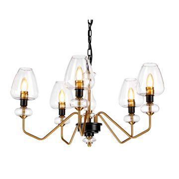 Żyrandol Armand DL-ARMAND5-AB 5x40W/E14 od Elstead Lighting